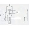 KON1-5 Końc. oczkowa nieizol. 0,5-1,5mm2/M5 100szt
